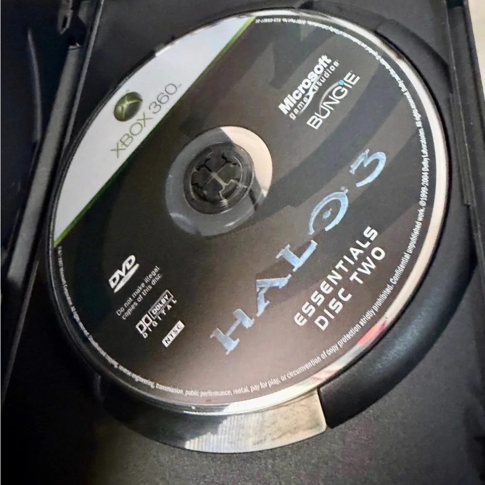 Halo 3 Essentials Special 2 Disc Edition Xbox 360 Complete with Manual & Poster